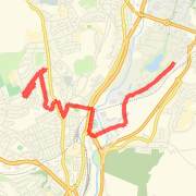 4.7 miles Run route image