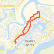 3.27mi dog walk on 2/13/13