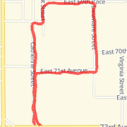 Ran 1.16 mi on 02/14/2013