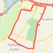 A 4.25 mi Run / Jog mapped on Thu Feb 14 2013