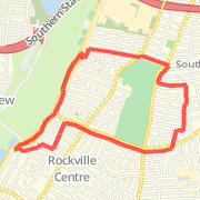 A 4.37 mi Run / Jog mapped on Sat Feb 16 2013