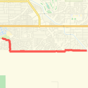 Indian Reservation Border - Scottsdale Ranch Out and Back