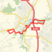 Ran 9,60 km on 17.02.2013