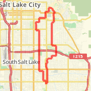 14 mi. St. Mark's, U of U, Lake St.