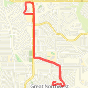 Ran 5.06 mi on 02/19/2013