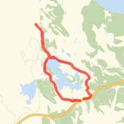 7.50 km Cross Country in Rauland on 14:36 20. feb. 2013