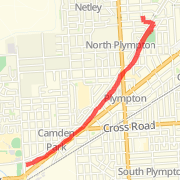 iMapMyRun : 25/05/2010 17:54 Run route image