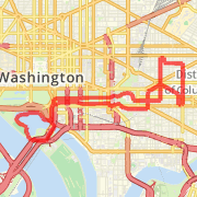 4 mile tempo Tidal Basin