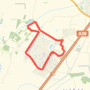 home, estate, fradley junction, canal, tesco and straight home