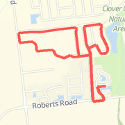A 2.98 mi Run / Jog mapped on Thu Feb 21 2013