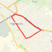 A 2.52 mi Run / Jog mapped on Thu Feb 21 2013