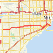 Rode 7.76 mi on 02/21/2013