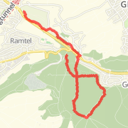 3.03mi trail run on 2/19/13