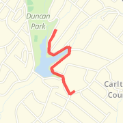 1.7 mile lake walk/run