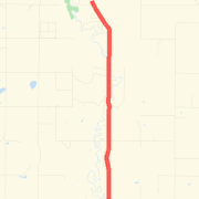 6 miles south on Kathryn straight