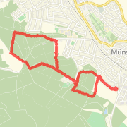 6.46km road cycling on 23.02.13