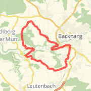 Backnang - Burgstetten, only green