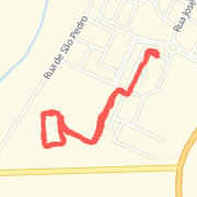 1.92km run on 24/02/13