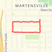 1.66km run on 2013-02-24