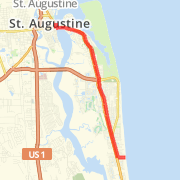 14 mile run in St. Augustine