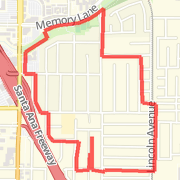 3 mile run