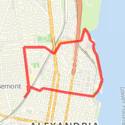 evening run