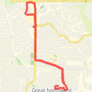 Ran 5.09 mi on 02/26/2013