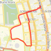 A 8.45 km Run / Jog mapped on Wed Feb 27 2013