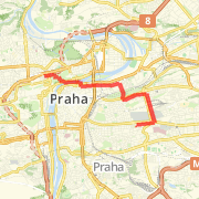 Hradchanka to Home Run route image