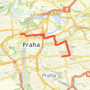 Hradchanka to Home Run route image