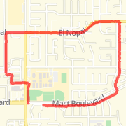 2.61mi run on 2/28/13