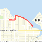Walked 1.45 mi on To the end of Riverview and back