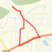 Ran 3.06 Km on 2013/03/02