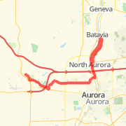 05/31/2010 Waubonsee to North Aurora 17 miles