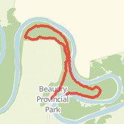 4.90km mountain bike on 2013-03-02
