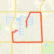 Ran 3.46 mi on 3/3/2013