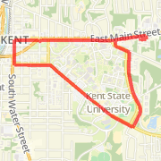 A 4.51 mi Run / Jog mapped on Tue Mar 05 2013