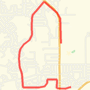 Cross Country 8 Mile Route