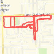 Ran 6.03 mi on 03/06/2013