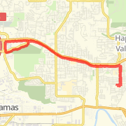 Ran 7.45 mi on 03/07/2013