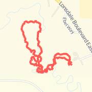 1.28mi hike on 3/8/13