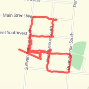 1.29mi run on 3/8/13