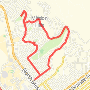 Up the hill and to the Park