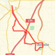 16 miler w/ a few hills