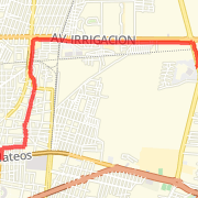 5.44km road cycling on 09/03/13