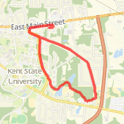 A 3.89 mi Run / Jog mapped on Sat Mar 09 2013