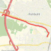 1.64mi trail run on 3/10/13