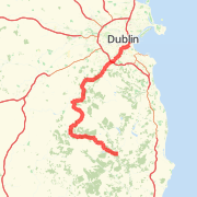 A 68.05 km Bike Ride mapped on Sun Mar 10 2013
