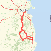A 116.26 km Bike Ride mapped on Sun Mar 10 2013