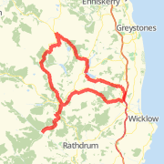 A 76.35 km Bike Ride mapped on Sun Mar 10 2013